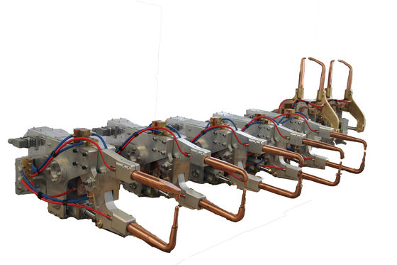 PLC 로보틱 스팟 용접 총, 4.5KN 서보 총 스팟 용접