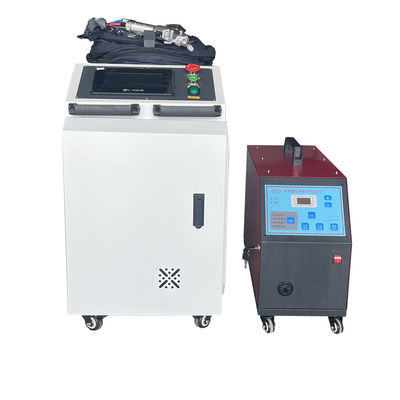 Cnc 소형 휴대용 섬유 레이저 용접기 휴대용 1500W