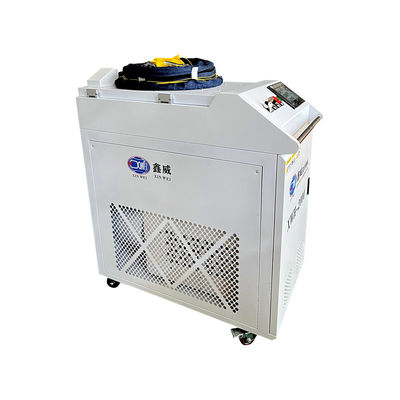 작은 금속 휴대용 섬유 레이저 용접 절단 기계 1kw 1000w